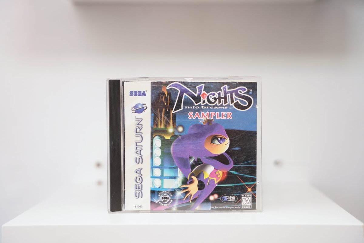 Sega Saturn Nights Into Dreams Sampler in Box - Keep It Classic