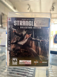 PS3 Stranglehold Collector's Edition Chow Yun-fat dual pistols suit bullet casings JOHN WOO STRANGLEHOLD COLLECTOR'S EDITION Hard Boiled Midway Mature
