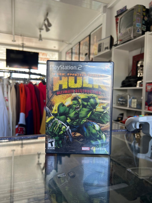 Sony PS2 The Incredible Hulk Ultimate Destruction CIB - Keep It Classic