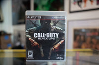 Sony PlayStation 3 Call of Duty Black Ops game case with disc visible, mid-2000s console game