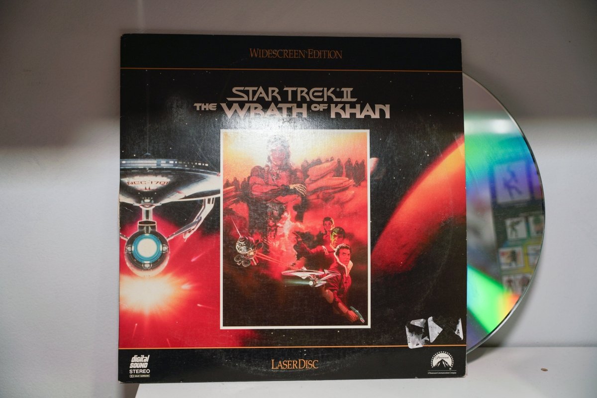 Star Trek Wrath of Khan Laser Disc - Keep It Classic