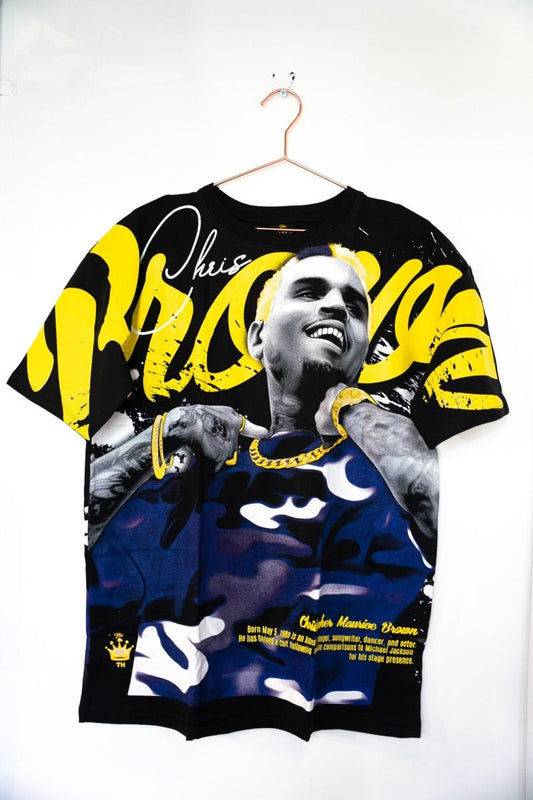 The Crown Chris Brown Modern Boot Shirt Size Large - Keep It Classic