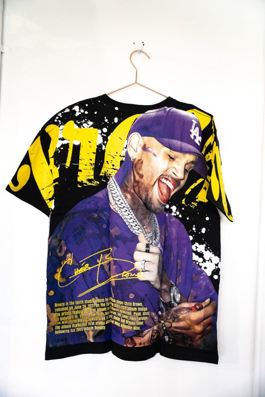 The Crown Chris Brown Modern Boot Shirt Size Large - Keep It Classic