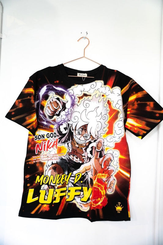 The Crown Luffy Monkey D Modern Boot Shirt Size Large - Keep It Classic