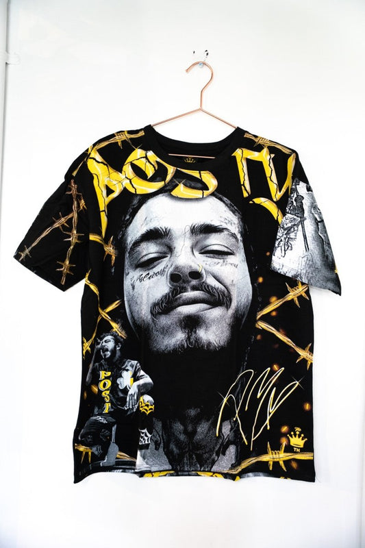 The Crown Post Malone Modern Boot Shirt Size Large - Keep It Classic