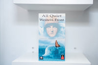 VHS All Quiet on the Western Front blue-toned cover soldier face helmet butterfly on Stahlhelm restored footage Best Picture 1929-30 MCA Universal