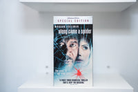VHS Along Came a Spider Special Edition Paramount Morgan Freeman dark faces spider-web pattern along came a spider white text red web burst