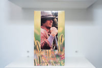 VHS Little House on the Prairie warm pastoral cover Michael Landon hat work shirt wildflowers wheat LITTLE HOUSE ON THE PRAIRIE gold text
