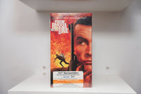 VHS From Russia with Love sealed James Bond 007 Collection red banner Sean Connery close-up explosion FROM RUSSIA WITH LOVE white text sweepstakes