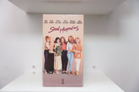 VHS Steel Magnolias pink peach cover Sally Field Dolly Parton Shirley MacLaine Daryl Hannah Olympia Dukakis Julia Roberts Steel Magnolias script text