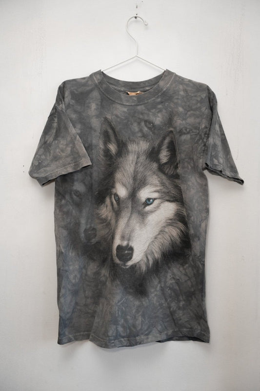 Vintage 2002 The Mountain Wolf Tye Dye Shirt - Keep It Classic