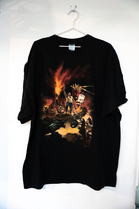 Vintage Aqua Teen Hunger Force Adult Swim T - Shit Size XXXL - Keep It Classic