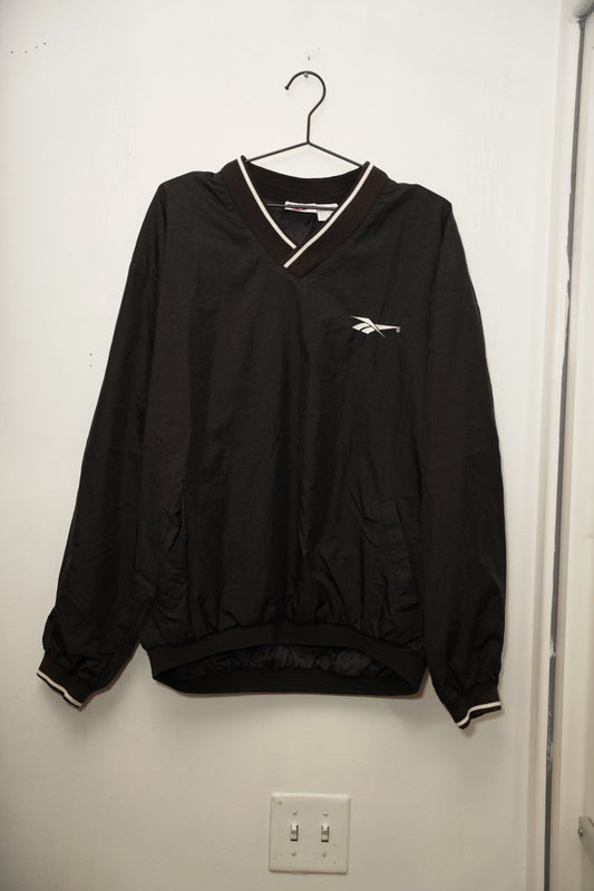 Vintage Black Reebok Pullover - Keep It Classic