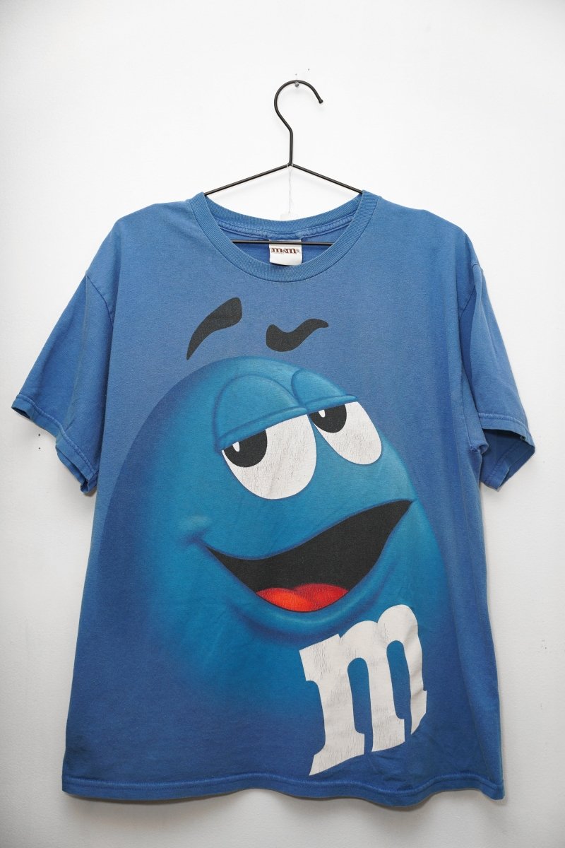 Vintage Blue M&M Shirt Large - Keep It Classic