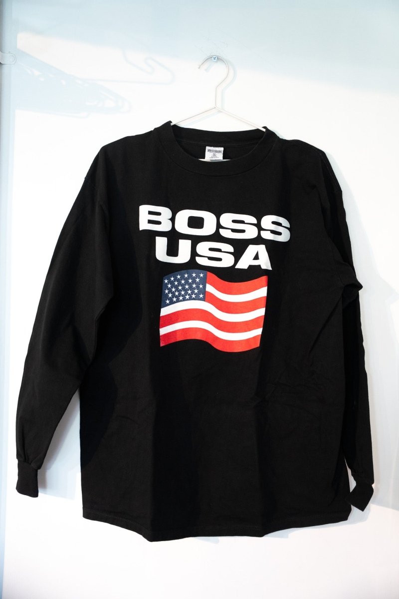 Vintage Boss USA Long Sleeve Shirt Size Large - Keep It Classic