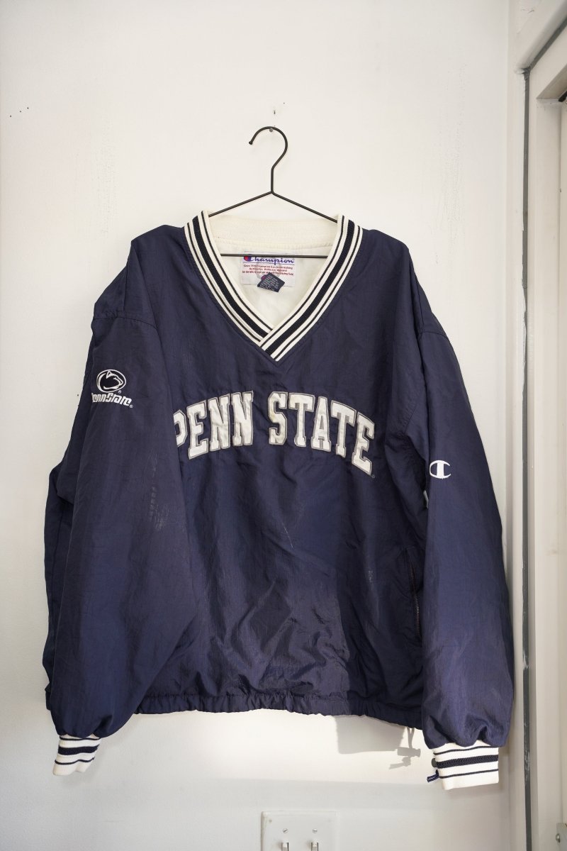 Vintage Champion Penn State Pullover Jacket - Keep It Classic