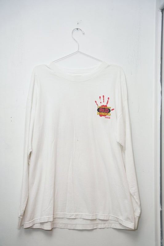 Vintage Coca Cola Caught Red Handed LS Shirt - Keep It Classic