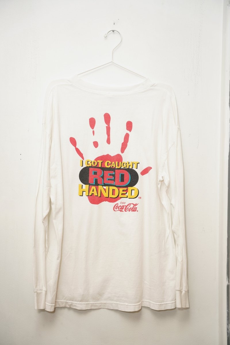 Vintage Coca Cola Caught Red Handed LS Shirt - Keep It Classic