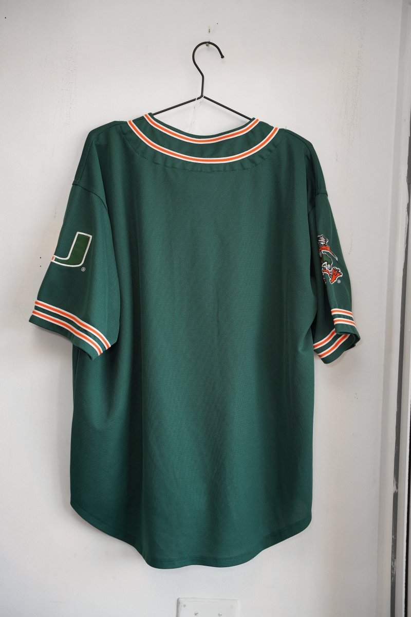 Vintage Colosseum Miami Hurricanes Baseball Jersey - Keep It Classic