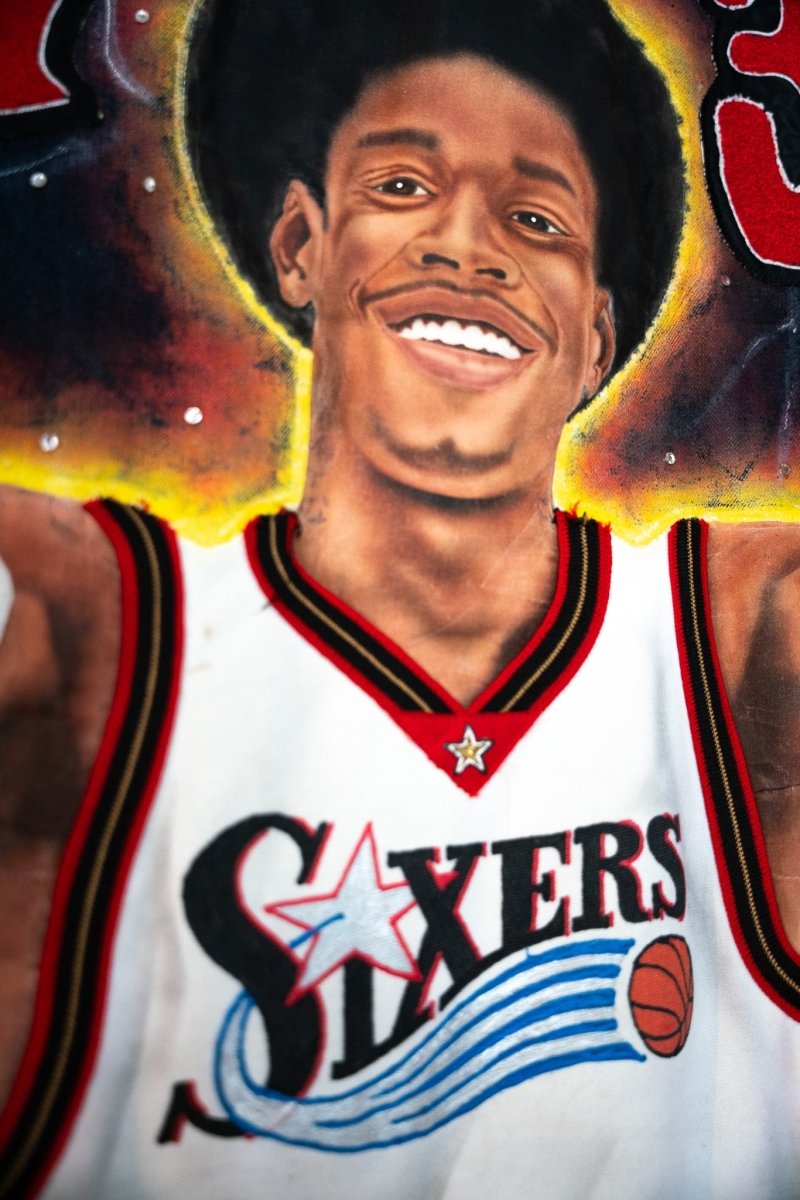 Vintage Custom Allen Iverson Denim Jacket Size XL - Keep It Classic