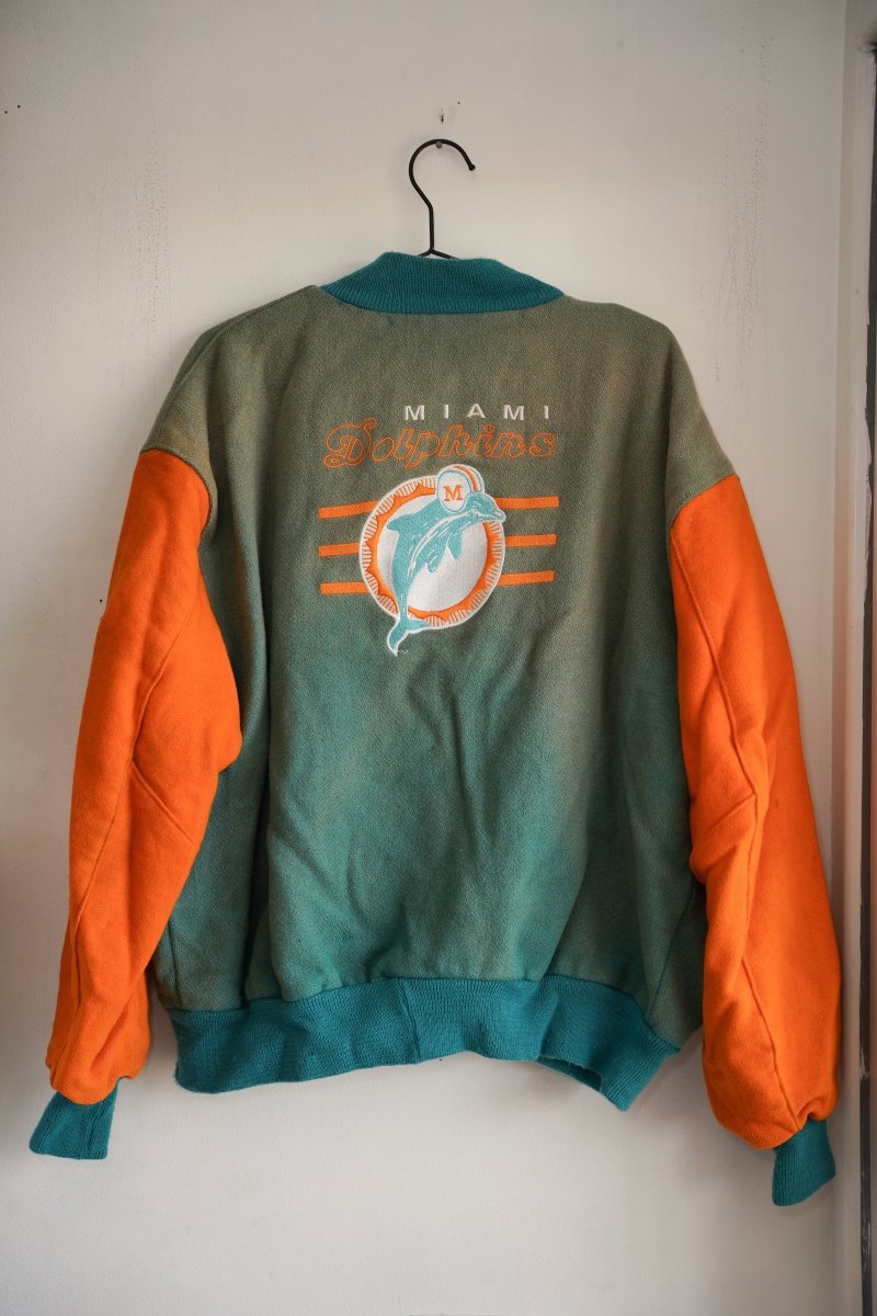 Vintage DeLong Miami Dolphins Jacket - Keep It Classic