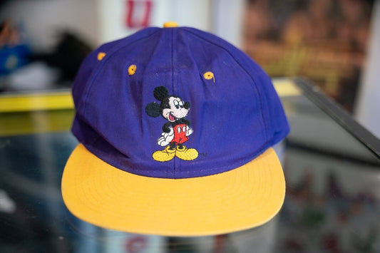 Vintage Disney Mickey Mouse Snap Back Hat - Keep It Classic