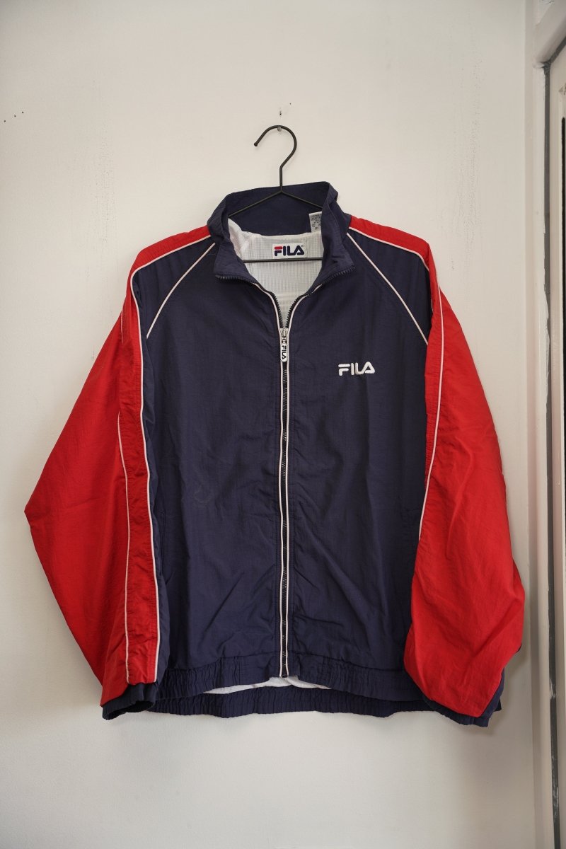 Vintage Fila Windbreaker Jacket - Keep It Classic