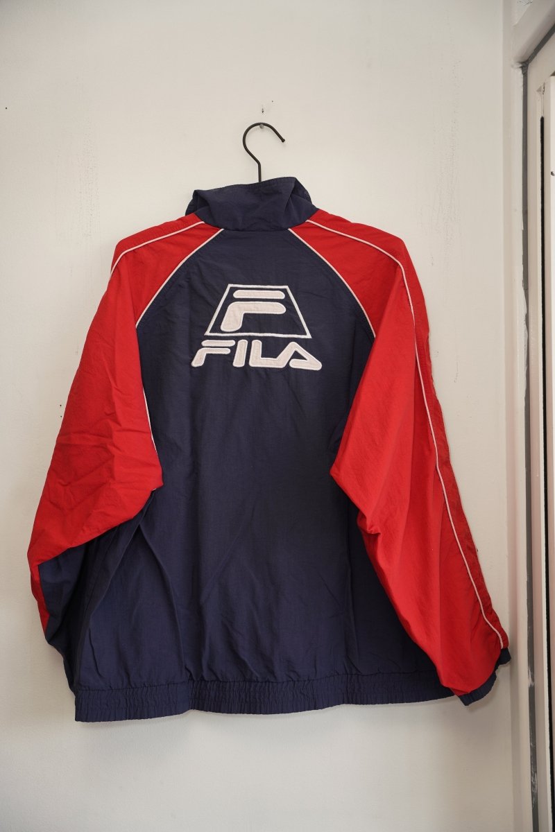 Vintage Fila Windbreaker Jacket - Keep It Classic