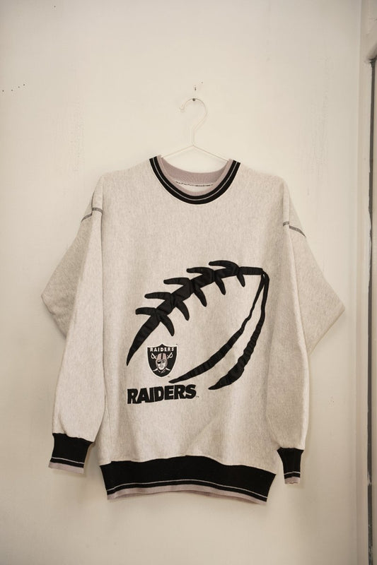 Vintage Legends Athletic Raiders Football Sweater - Keep It Classic