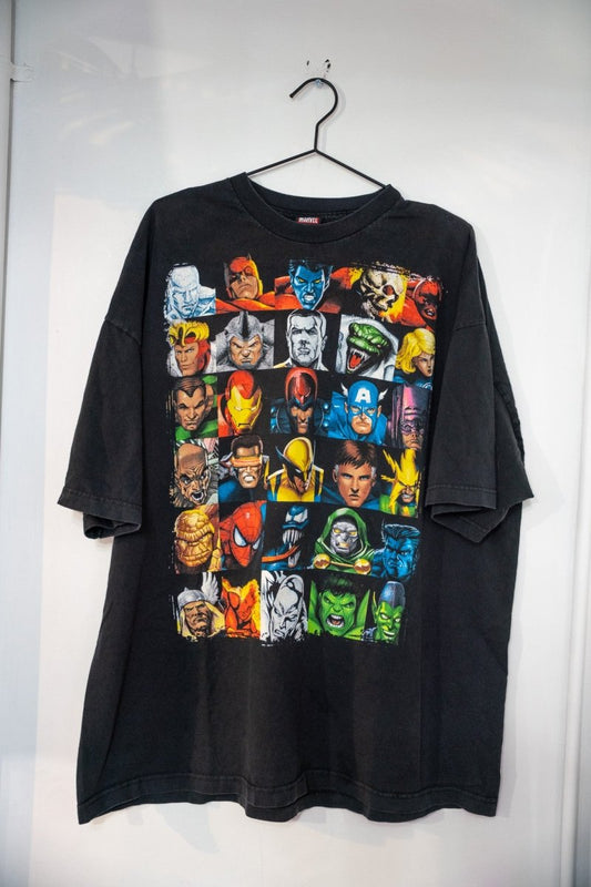 Vintage Mad Engine Marvel Characters Shirt Size XXL - Keep It Classic