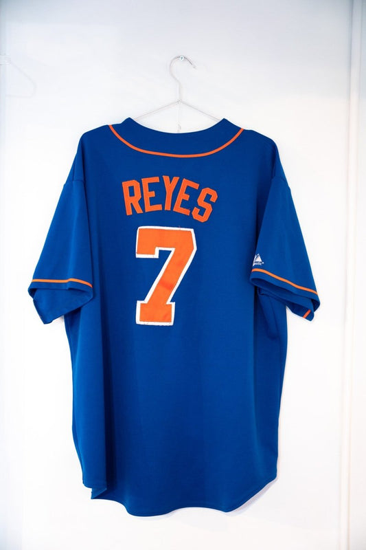 Vintage Majestic New York Mets Reyes Jersey - Keep It Classic