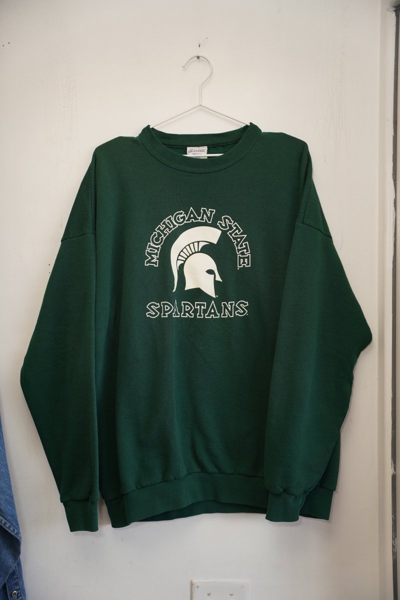 Vintage Michigan State Spartan Sweater - Keep It Classic