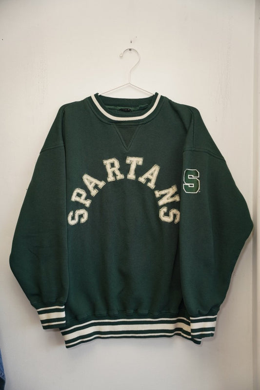 Vintage Michigan State Spartans Sweater - Keep It Classic