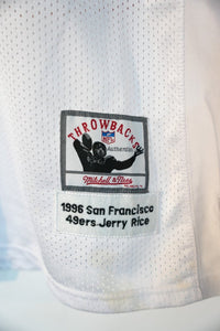 Vintage Mitchell & Ness 1996 San Francisco 49ers Jerry Rice #80 Jersey Size XL - additional view - Keep It Classic Las Vegas
