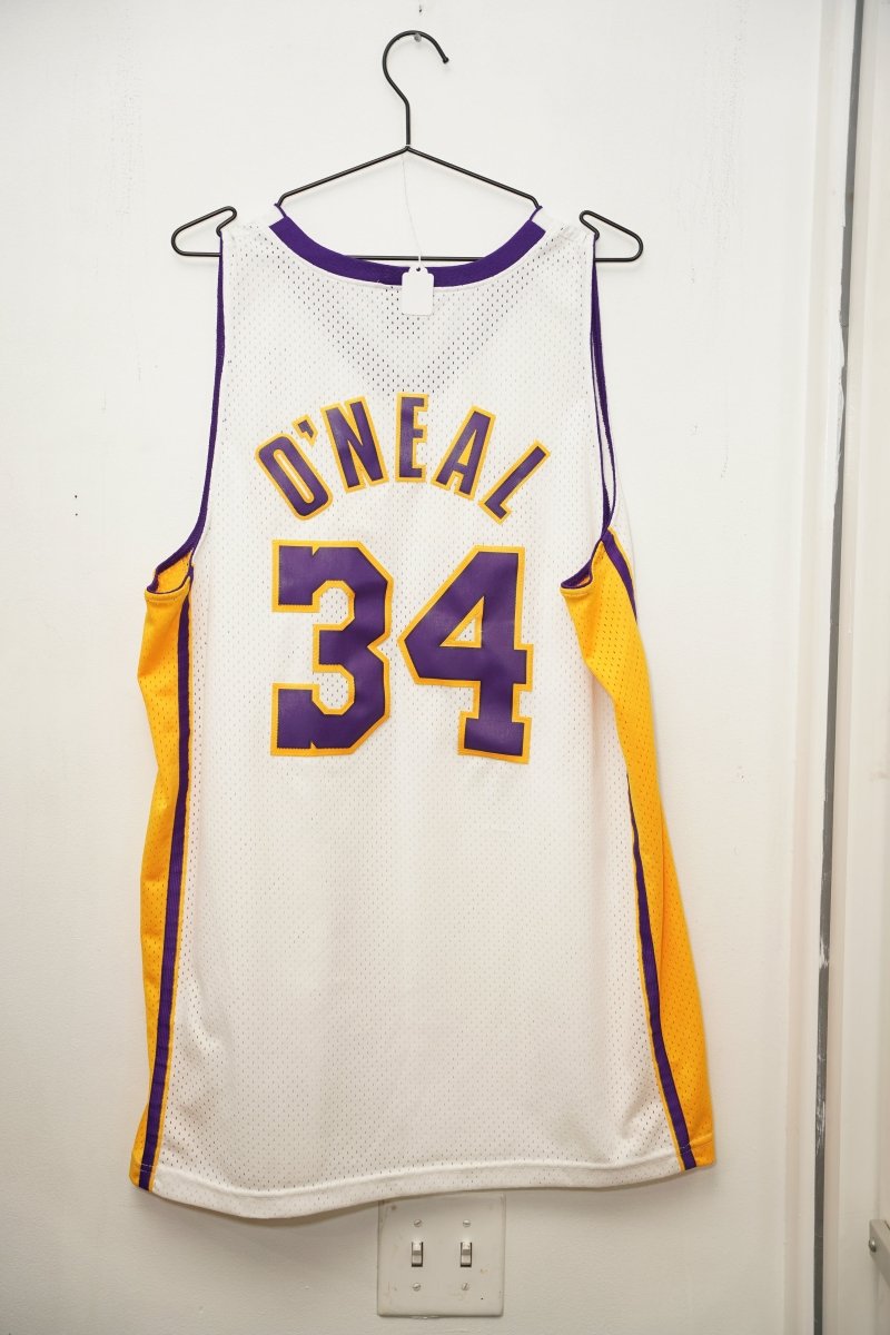 Vintage Nike Los Angeles Lakers O’Neal Sunday White Jersey Large - Keep It Classic