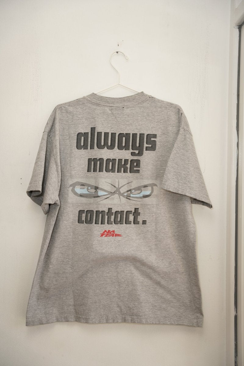 Vintage No Fear Always Make Eye Contact Shirt - Keep It Classic