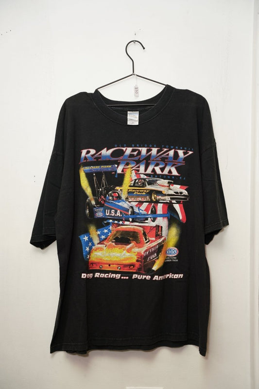 Vintage Old Bridge Township Drag Racing Shirt - Keep It Classic