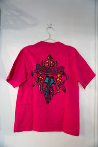 Quiksilver Since 1970 vintage t-shirt in large size, displaying the brand's classic logo on heather gray fabric