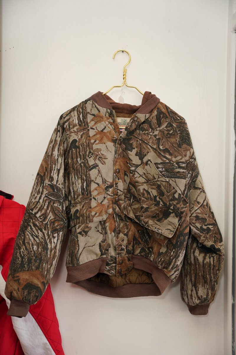 Vintage Red Head Camo Jacket - Keep It Classic