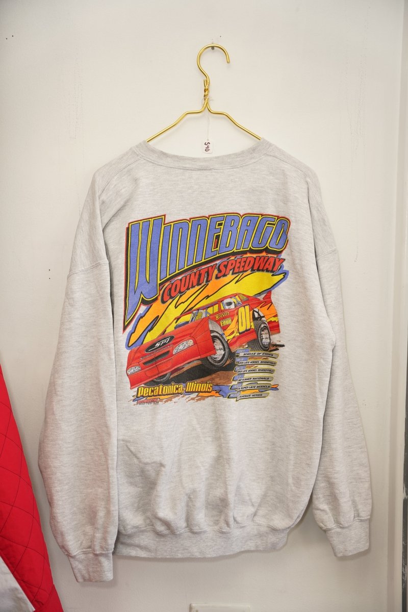 Vintage SPI Winnebago County Speedway Sweater - Keep It Classic