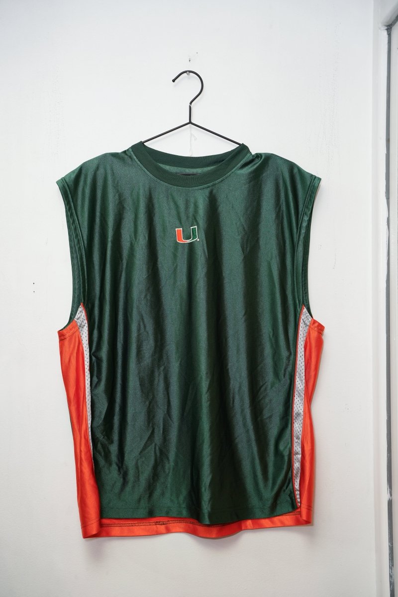 Vintage Starter Miami Hurricanes Sleeveless Jersey XL - Keep It Classic