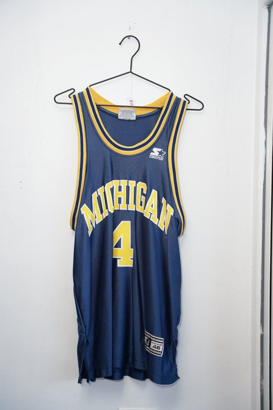 Vintage Starter Michigan Jersey 48 - Keep It Classic