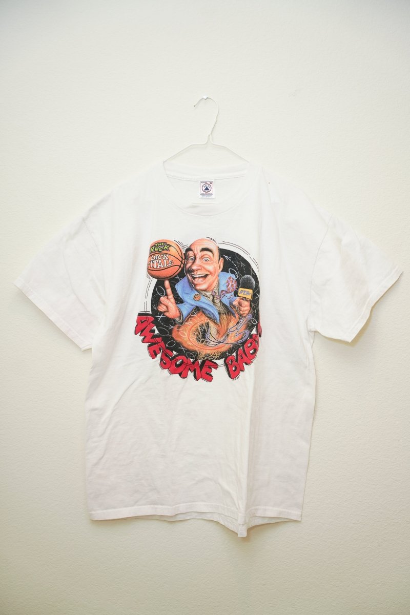 Vintage The Rock Dick Vitale Awesome Baby! Shirt - Keep It Classic