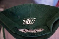TOW Michigan State Spartans green snapback hat with embroidered logo and adjustable back closure