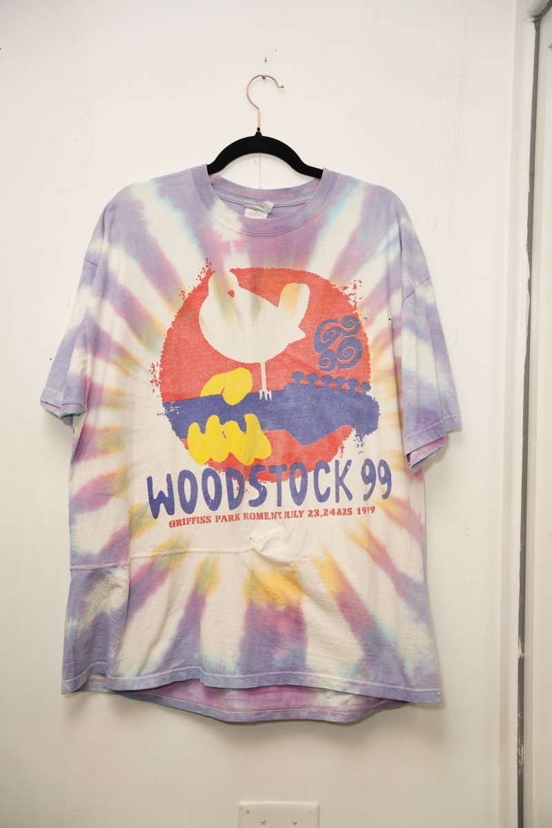 Woodstock 99 Repaird Tye Dye Shirt - Keep It Classic