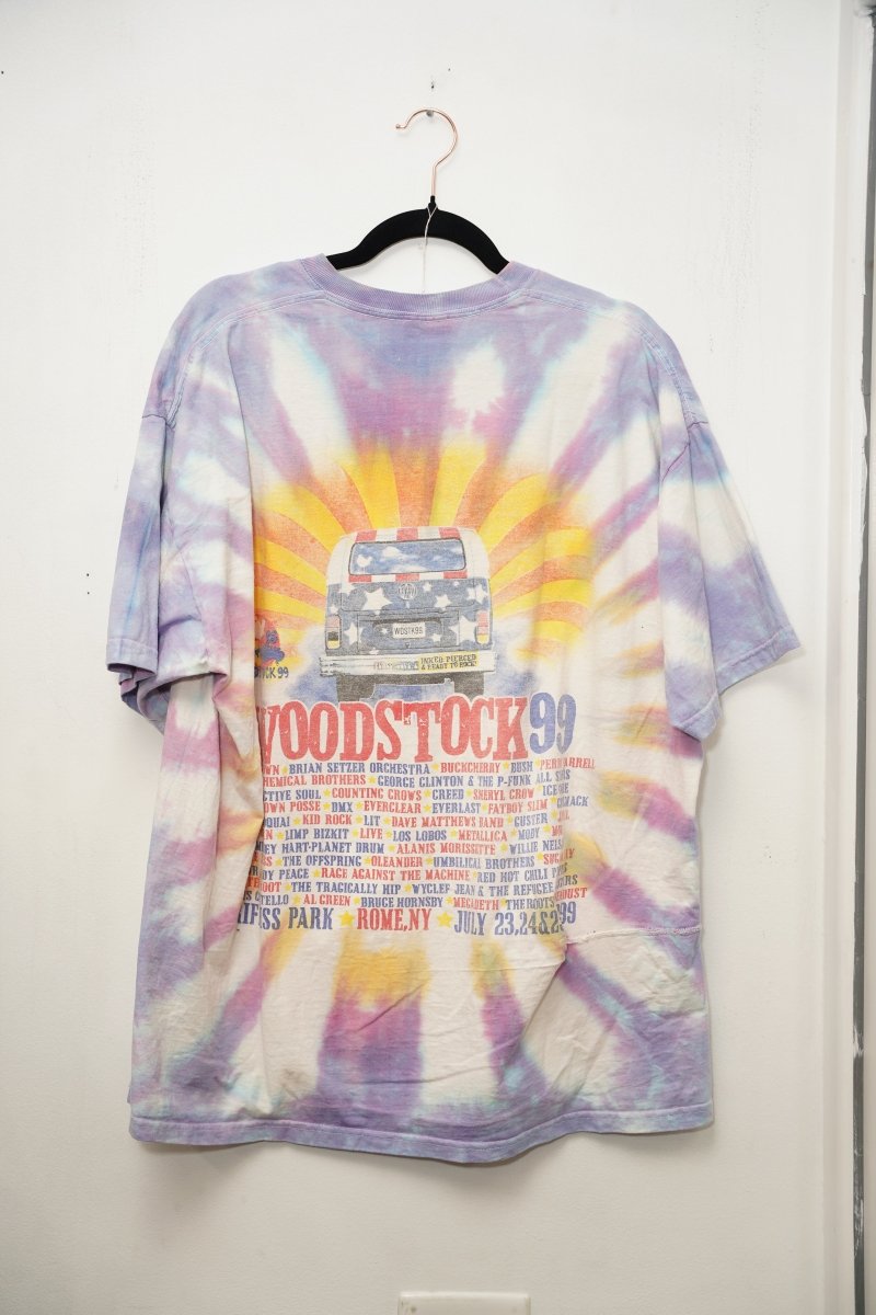 Woodstock 99 Repaird Tye Dye Shirt - Keep It Classic