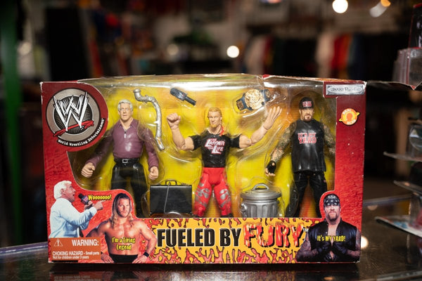 WWE Fueled By Fury Chris Jericho and The Undertaker and Ric Flair Figures - Keep It Classic