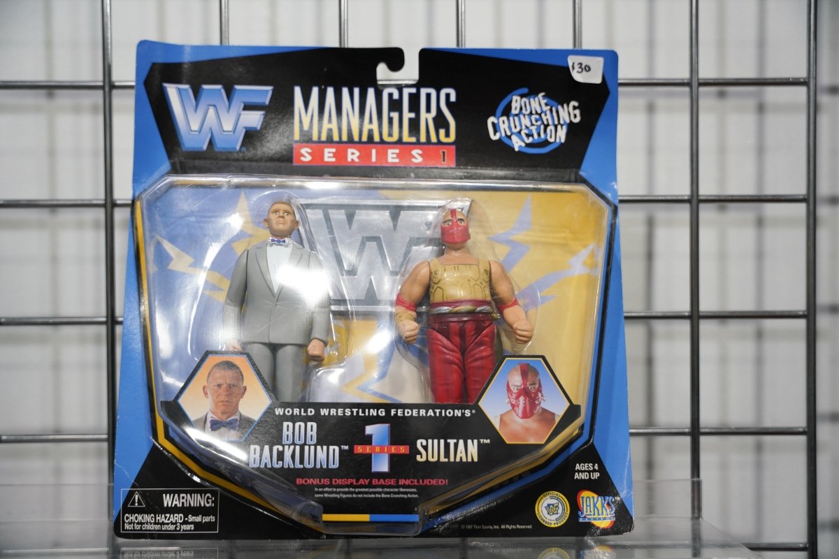 WWF Managers Bob Backlund and Sultan - Keep It Classic