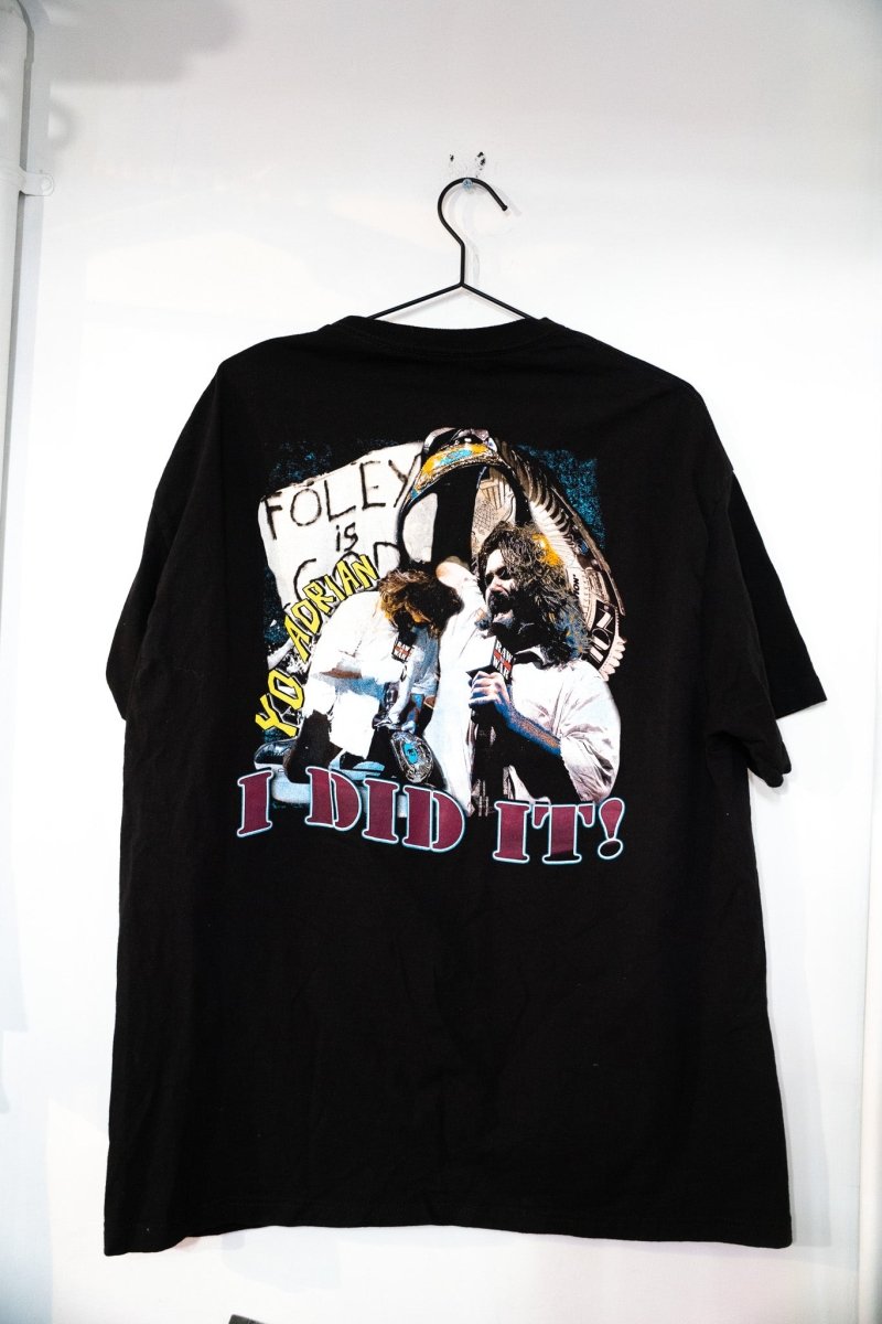 WWF Mankind I Did It Modern Boot Shirt Size XL - additional view - Keep It Classic Las Vegas