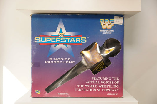 WWF Superstars Ringside Microphone - Keep It Classic